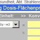 Einheiten des Dosis-Flächenproduktes (DFP)