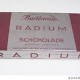 Die Burkbraun-Radium-Schokolade